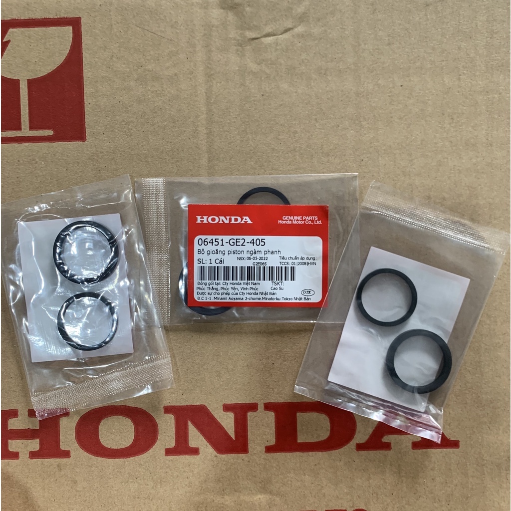 Bộ gioăng piston ngàm phanh HONDA WAVE RS100, RSX100,AB 110, và 1 số mẫu xe khác. Mã SP 06451GE2405