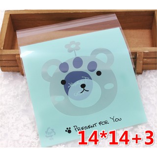 Túi bánh quy 14x14(100 túi)