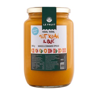 Mứt xoài và quế - từ trái cây tươi le fruit 0.8kg
