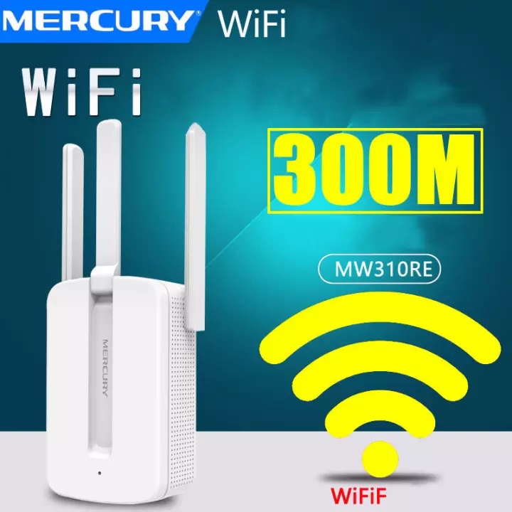 Bộ Kích Sóng Wifi Xiaomi Pro V3/ Mercusys MW300RE Chuẩn N 300Mbps - Hàng chính hãng