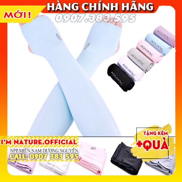 Găng Tay Chống Nắng Xỏ Ngón Let's Slim / Aqua-X (Đủ Màu)