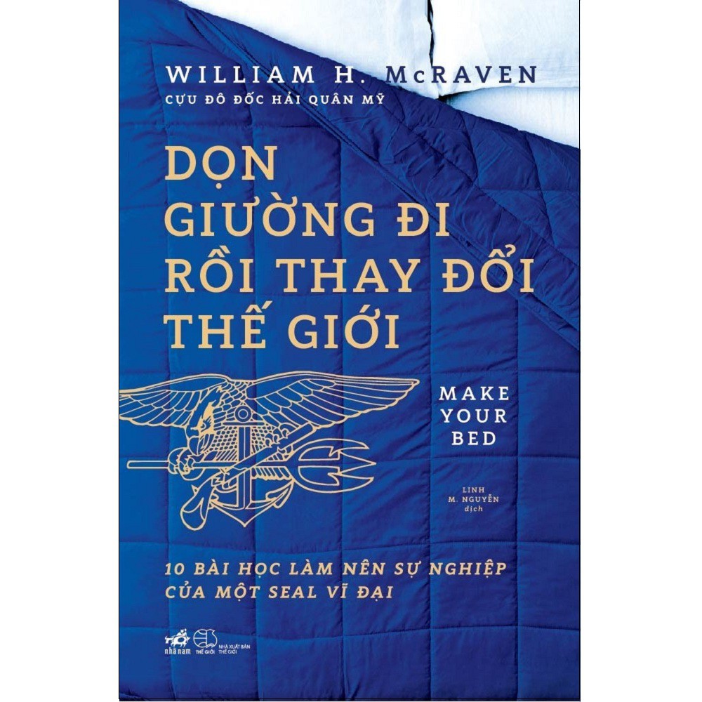 Sách - Combo: Dọn Giường Đi Rồi Thay Đổi Thế Giới + Dũng Cảm Tiến Lên - 7 Bước Thay Đổi Bản Thân