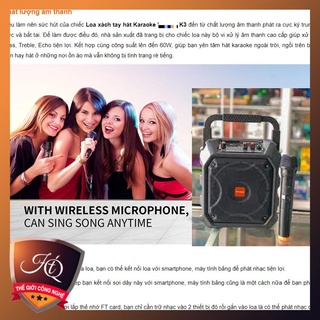 Loa Vali Kéo Mini Bluetooth  tặng kèm Micro CO dây k3  [Có sẵn] [Ảnh thật] [Chính hãng]