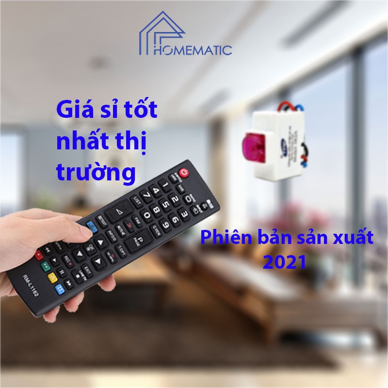 Hạt TPE nút bấm điều khiển bằng remote TV TPE-IR2A mua sỉ tặng tuốt dây điện)