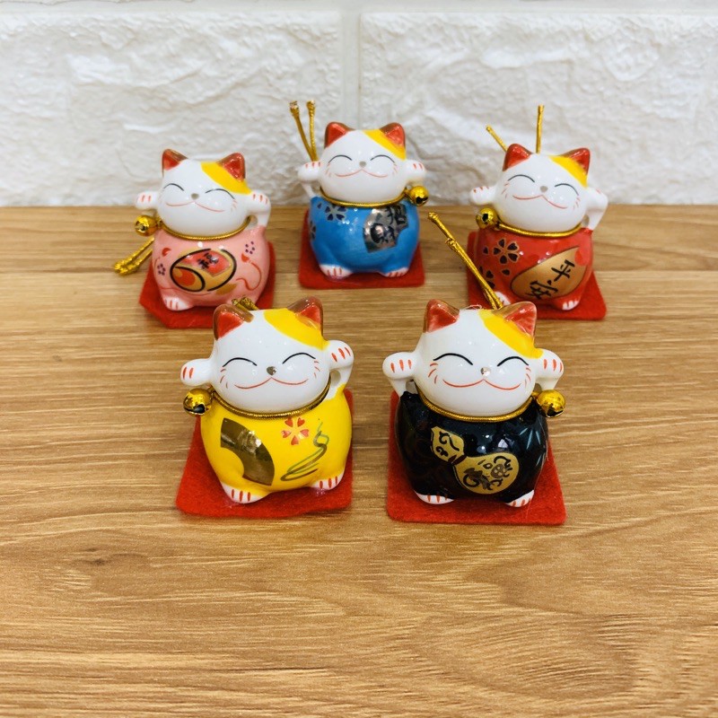 Mèo thần tài may mắn ( set 5 con )