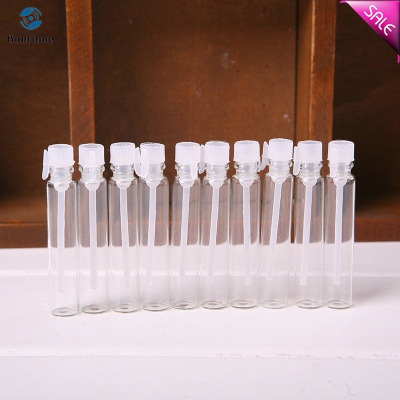 Bộ 10 Lọ Thủy Tinh Rỗng 1ml 2ml 3ml Đựng Nước Hoa | BigBuy360 - bigbuy360.vn