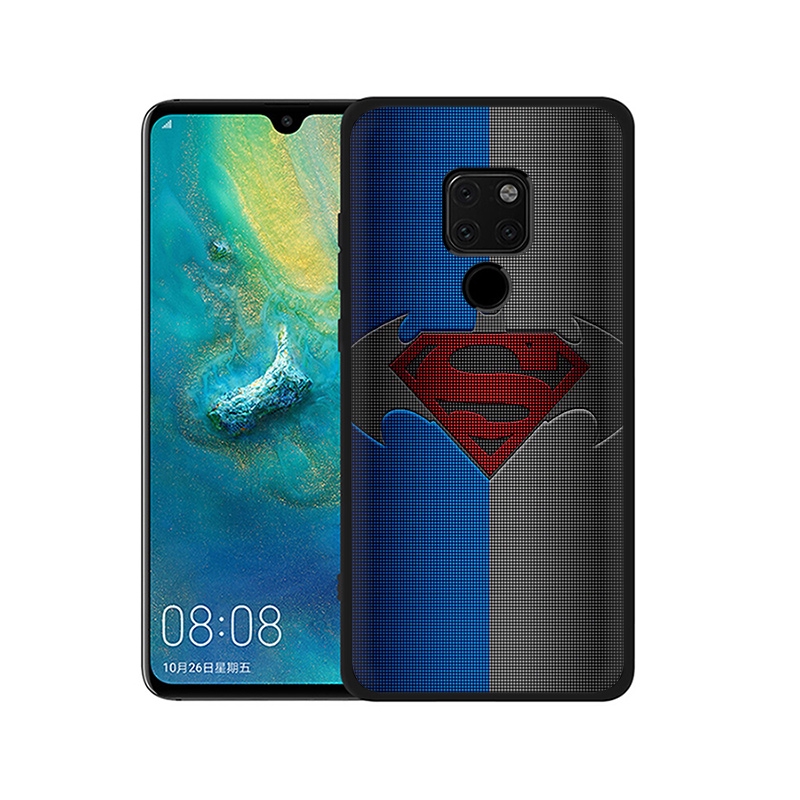 Ốp Lưng Mềm In Hình Batman Vs Superman Cho Honor 8 9 10 Lite 8a 8c 8x View 20 20s 30 V30 Pro