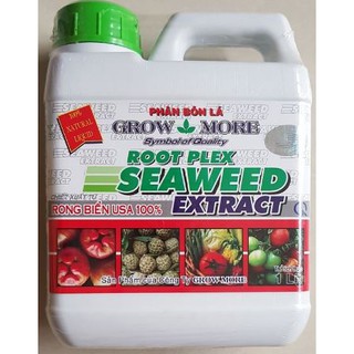 SEAWEED EXTRACT Rong biển USA 100% 1 LÍT - Phân bón lá kích thích tăng trưởng cây trồng ROOT PLEX