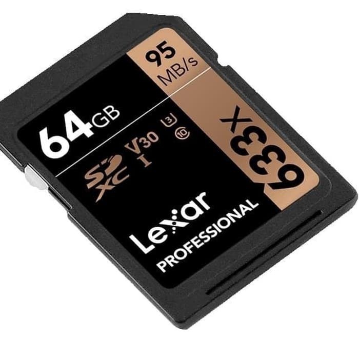 Thẻ Nhớ Lexar Sdhc 64gb 633x Uhs-i Class 10 95mb / S