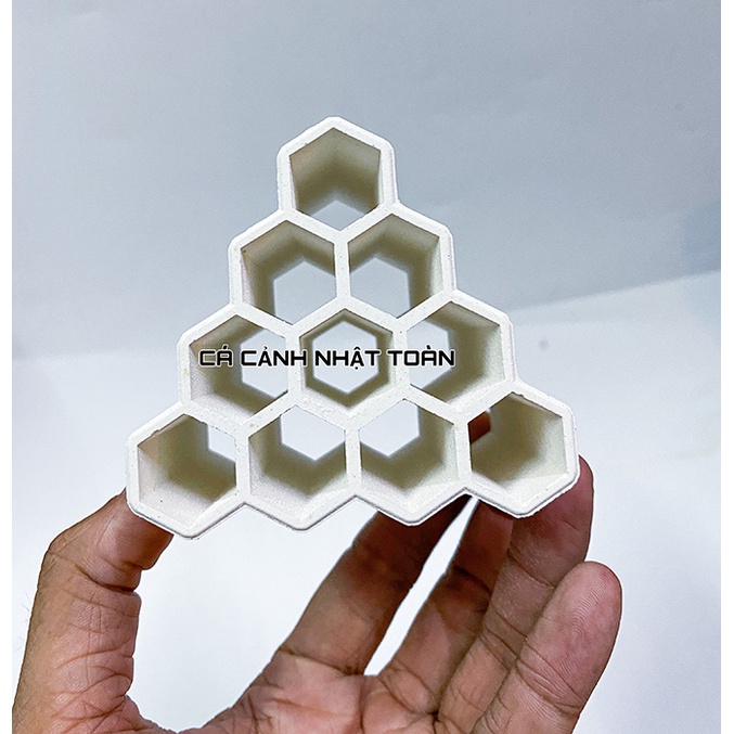 ĐỒ CHƠI GỐM SỨ CHO CÁ, TÔM, TÉP CẢNH ST665 7X7X7CM