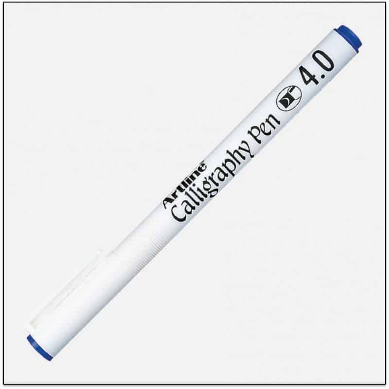 Bút viết thư pháp Artline EK-244 Calligraphy Pen nét 4mm