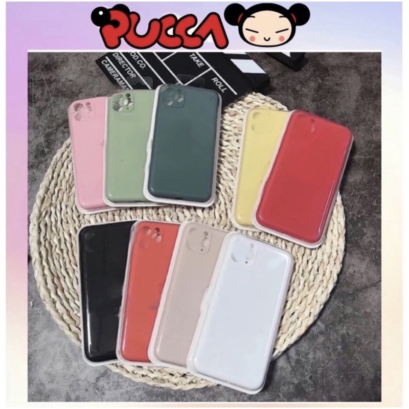 Ốp Chống Bẩn Full Viền Camera iPhone 11ProMax/12ProMax Silicon Basic