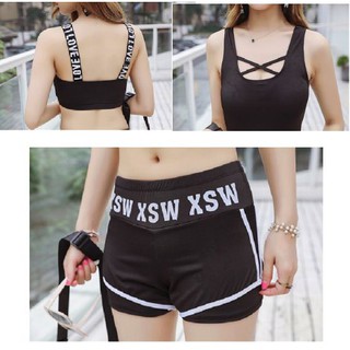 bikini kiểu dáng thể thao 3 món