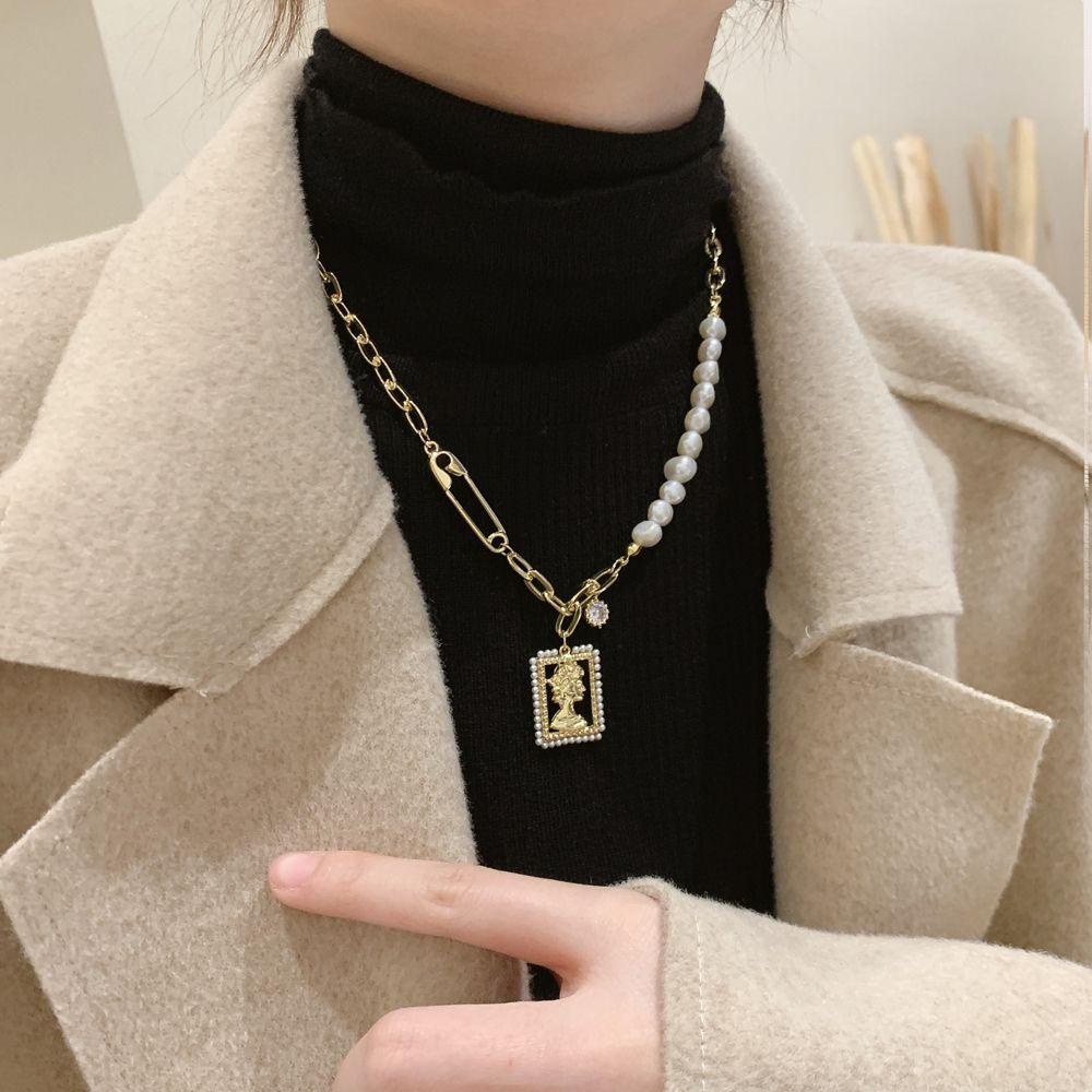 ANEMONE Vòng Cổ Avatar Rỗng Thời Trang Phong Cách Gothic Hàn Quốc Cho Nữ