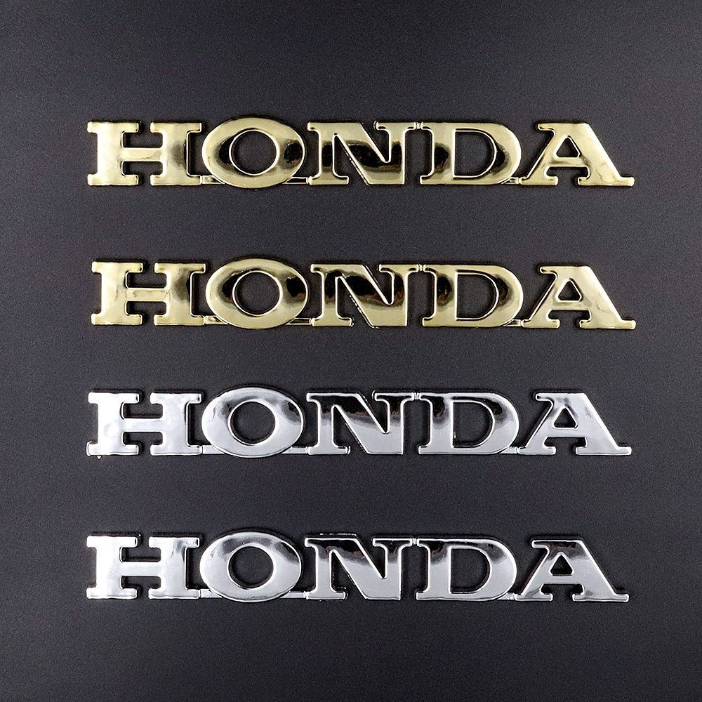 Bộ 2 MiếNg DáN 3D TráI / PhảI Trang Trí Xe Honda