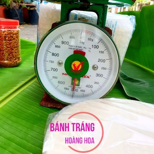 Bánh tráng dày tròn - cuốn thịt - BÁNH TRÁNG HOÀNG HOA