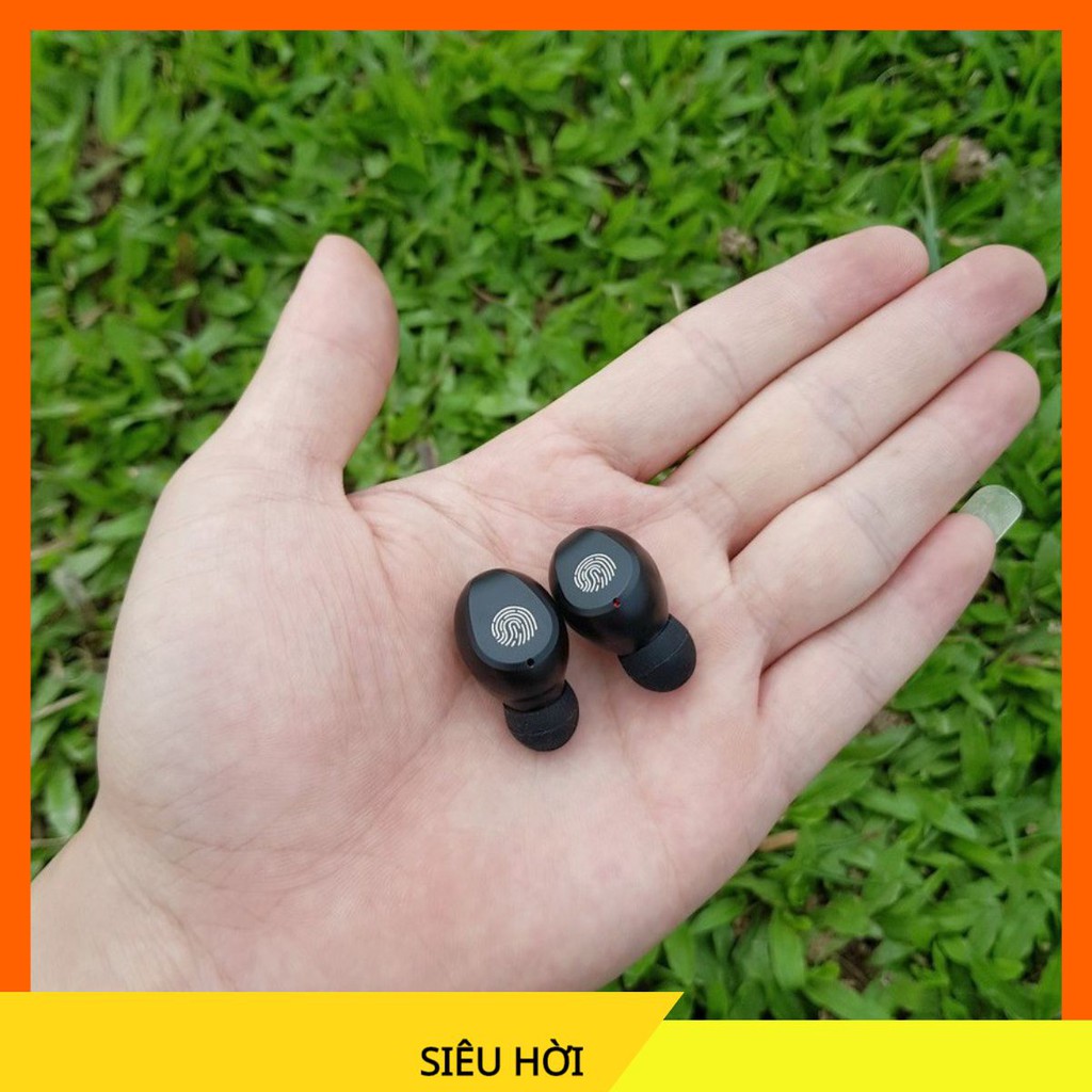 Tai Nghe Bluetooth Không Dây Amoi F9 Nút Cảm Ứng Kiêm Pin Sạc Dự Phòng ThanhThuShop02