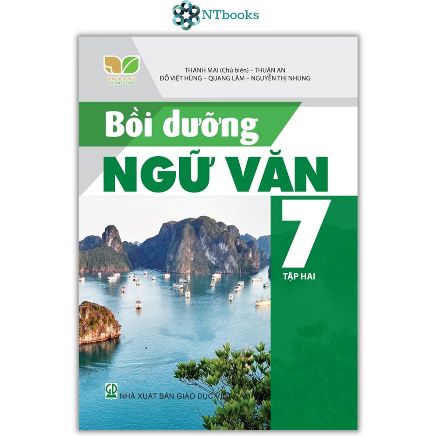 Sách Bồi dưỡng Ngữ văn 7 tập 1 + tập 2 (Kết nối tri thức với cuộc sống)