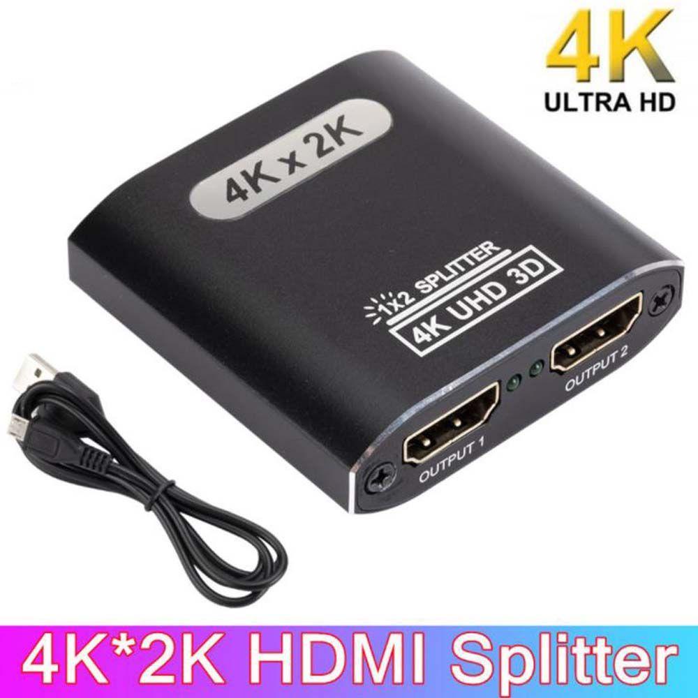 Bộ Chia Cổng HDMI 4K 3D Sang Cáp USB 1 X 2 HDMI Tách Màn Hình Tiện Dụng