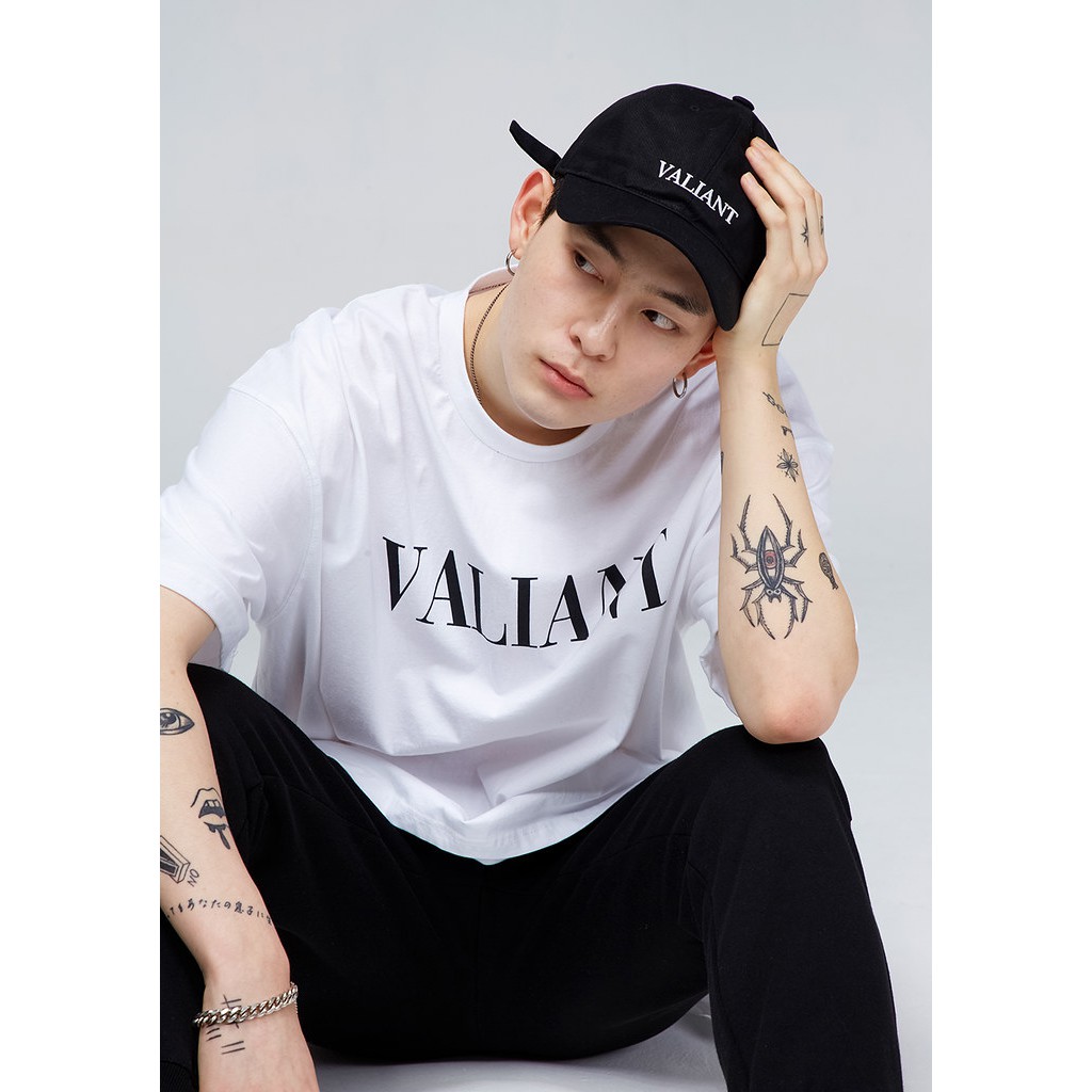 Áo thun tay lỡ Wearit chất liệu cotton cao cấp 100% form dáng rộng unisex phù hợp nam nữ VALIANT | BigBuy360 - bigbuy360.vn