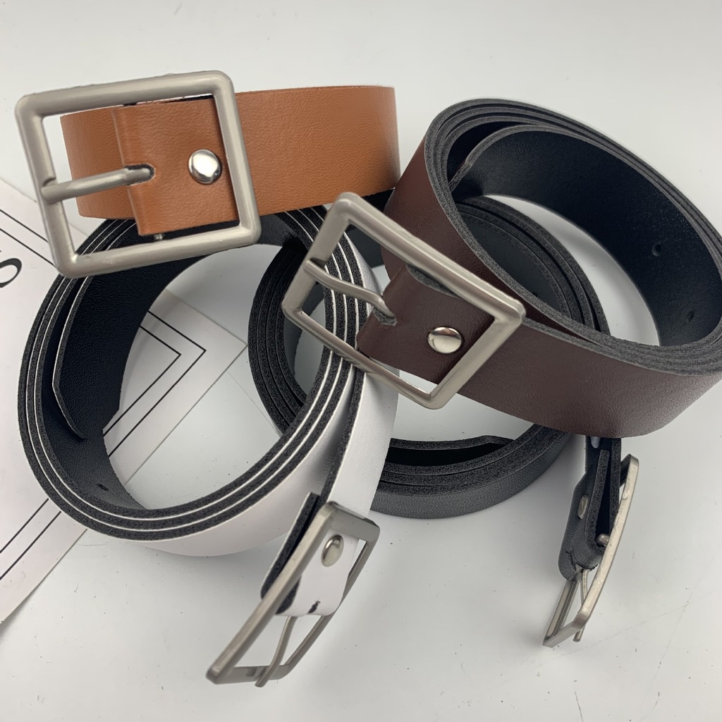 Thắt lưng khóa vuông thời trang Hàn Quốc cho học sinh 19596