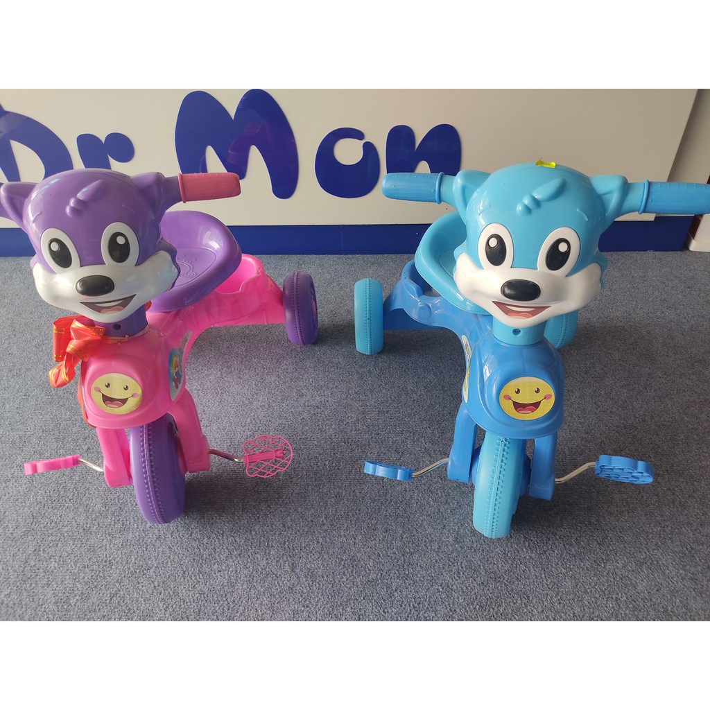 Xe đạp 3 bánh sóc con