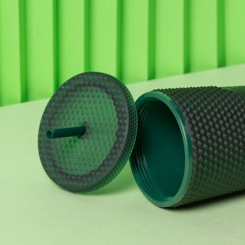 Ly Starbucks Matte Dark Green 24oz 710ml
