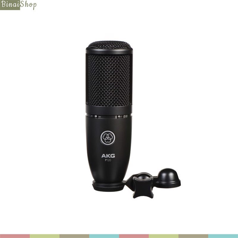 Micro thu âm condenser 48v AKG P120