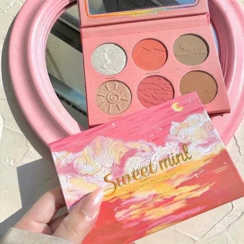✨Highlight Bắt Sáng má hồng tạo khối Sweetmint 6 ô | BigBuy360 - bigbuy360.vn