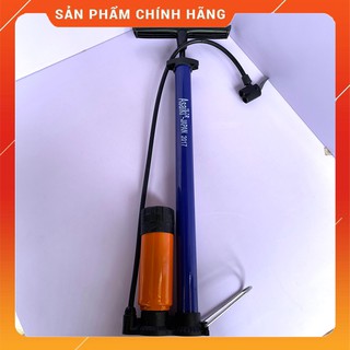 [CHÍNH HÃNG] Bơm tay xe đạp Asaki có đồng hồ kèm kim bơm bóng