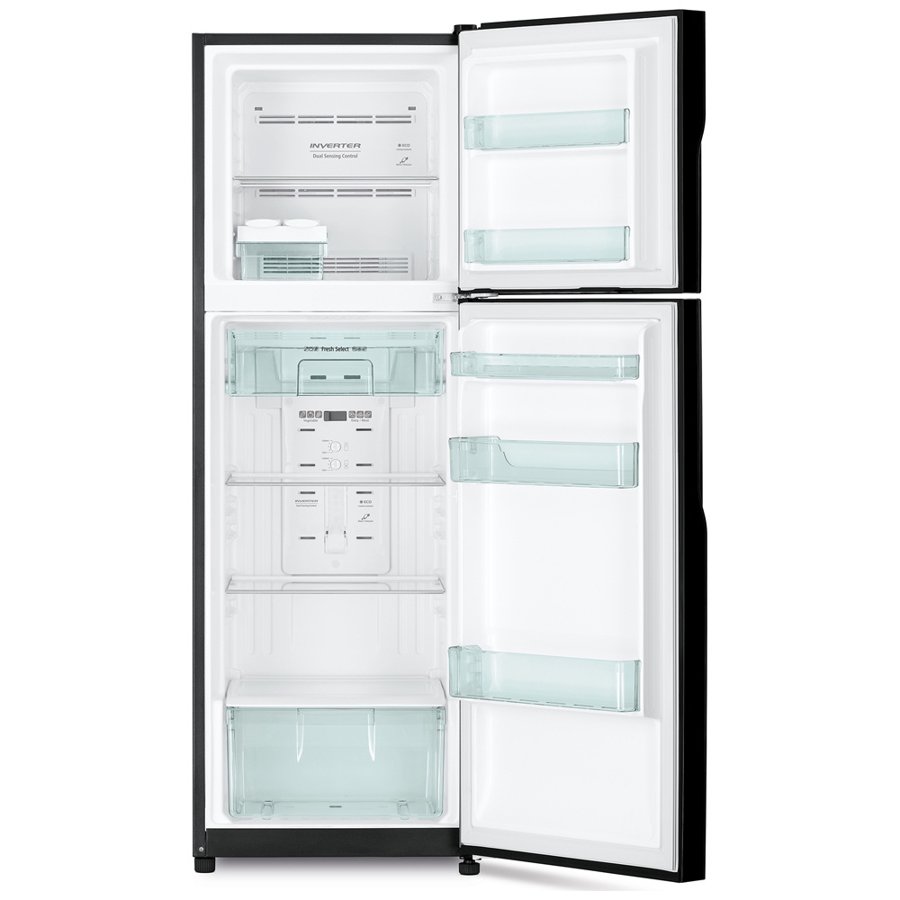 Tủ Lạnh HITACHI 230 Lít R-H230PGV7(BSL) - Ngăn trữ chuyển đổi, Cảm biến kép, Màng lọc Nano Titanium, Freeship HCM.