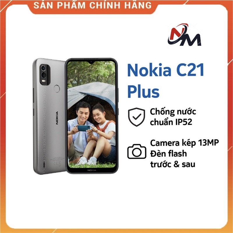 Điện thoại Nokia C21 Plus  - Hàng chính hãng - Full hộp - Nguyên seal