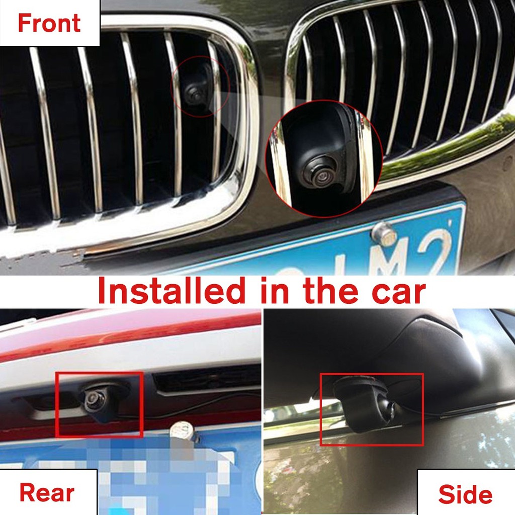 Camera ban đêm MiNI CCD Coms HD xoay 360 độ° Camera quan sát phía sau xe hơi | BigBuy360 - bigbuy360.vn