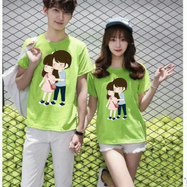 Áo đôi áo cặp you and me siêu cute chất cotton loại 1 bán shop đủ màu đủ size từ 5-100kg