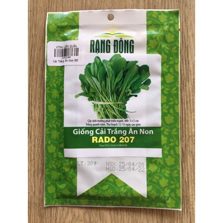 Cải Trắng Ăn Non RĐ 207 - Rạng Đông