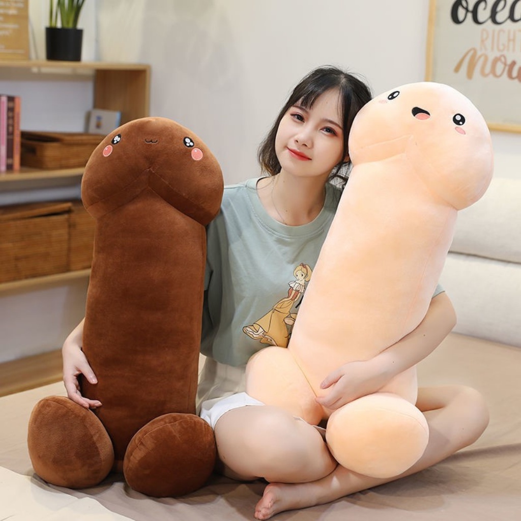 Gấu bông hình con ciu gối ôm nhồi bông chất liệu vải miniso mềm mịn BUMBEARSHOP