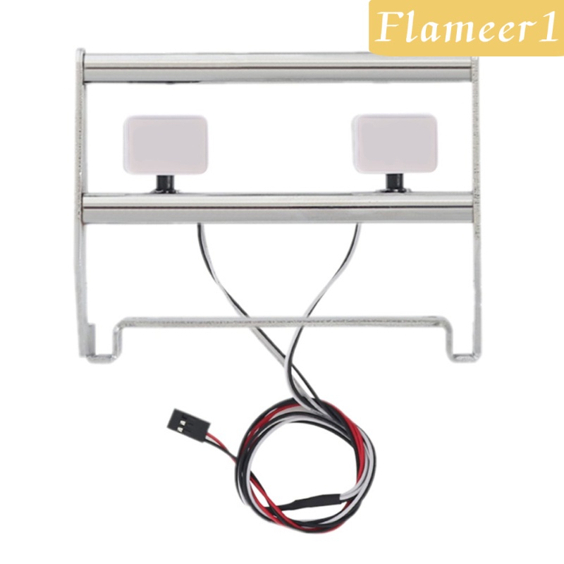 Thanh Cản Trước Bằng Kim Loại Có Đèn Led Cho Xe Hơi Điều Khiển Từ Xa Axial SCX10 90046 1 / 10