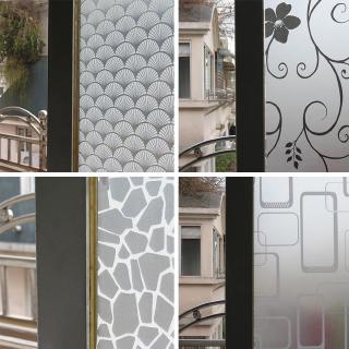 Miếng dán làm mờ cửa kính 200 X 60CM họa tiết độc đáo