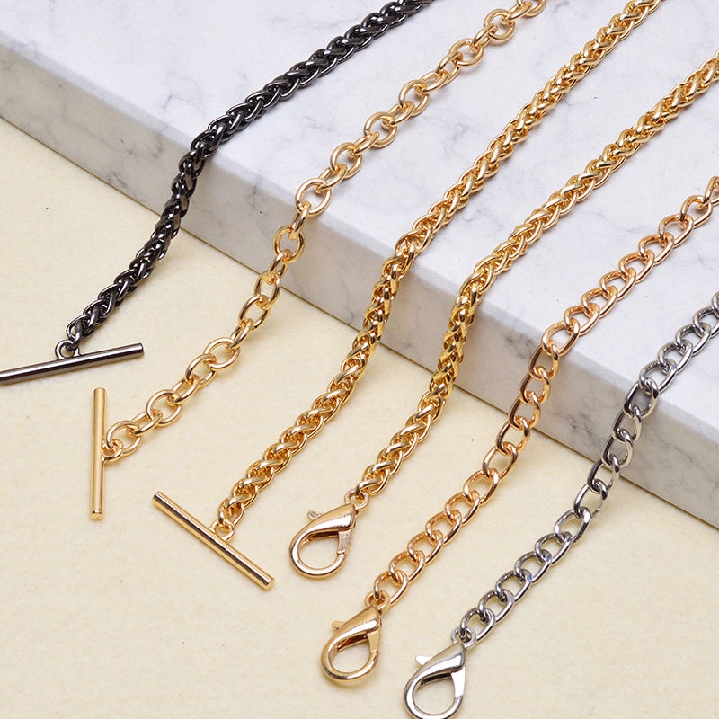 Dây Xích Hình Chữ O Bằng Kim Loại 5mm Gắn Túi Xách