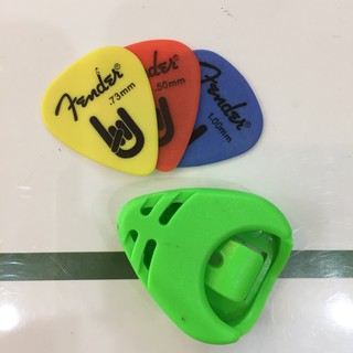 Combo 3 móng gảy + 1 hộp đựng Pick
