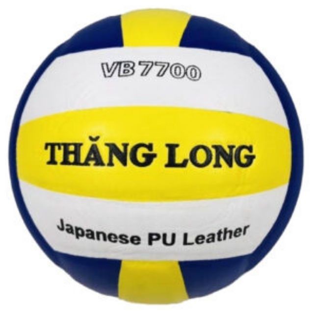 Quả Bóng Chuyền Da Thăng Long VB7400, VB7000, VB 7700 Hàng Chính Hãng, tặng kèm lưới đựng + kim bơm