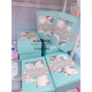 Aden - set 2 khăn tắm sợi tre cho bé