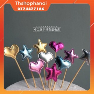 Que cắm hình sao bộ 6 cái