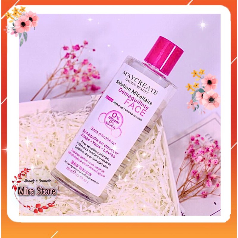 NƯỚC TẨY TRANG SIÊU SẠCH MAYCREATE 300ml