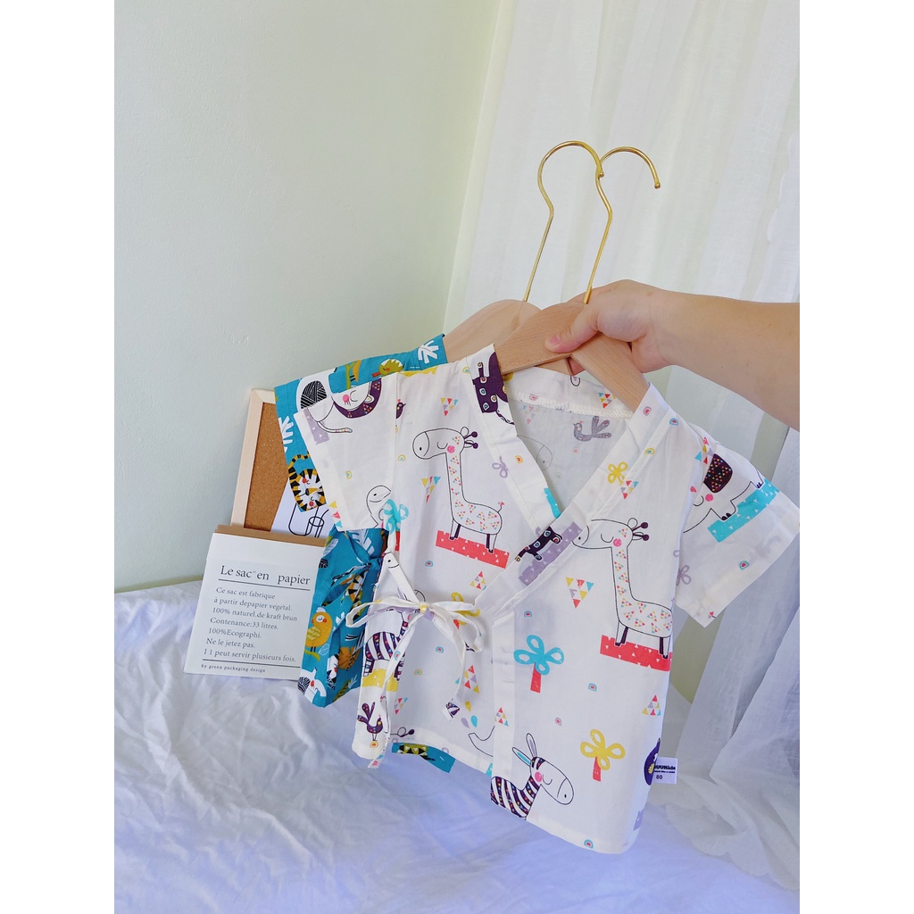 BỘ RỜI YUKATA MÙA HÈ SIÊU DỄ THƯƠNG CHO BÉ YÊU - 100% COTTON CHÍNH HÃNG BUUKIDS