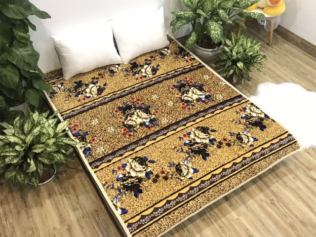 Thảm nỉ lông cừu đa năng trải giường trải sàn 3 lớp siêu dày cực ấm có đai chun cố định 4 góc | BigBuy360 - bigbuy360.vn