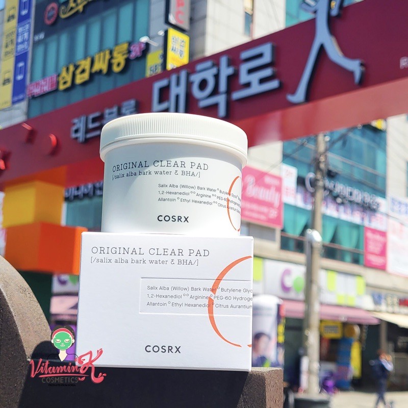 [CHÍNH HÃNG BILL HÀN] Bông Tẩy Da Chết BHA Cosrx Original Clear Pad