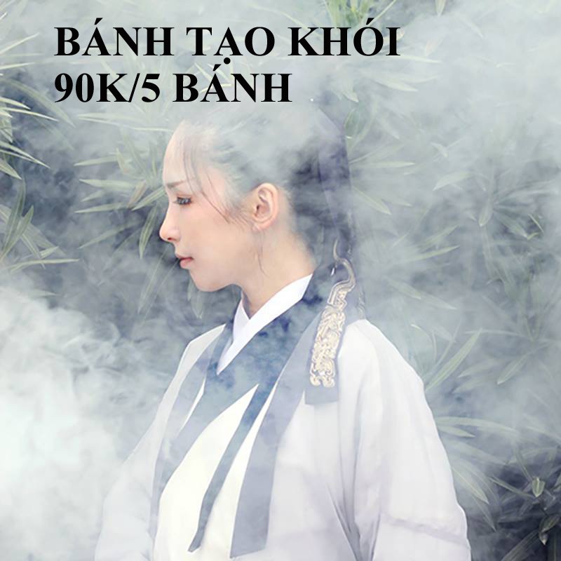 Bánh tạo hiệu ứng khói chụp ảnh(90k/5 bánh tròn to)