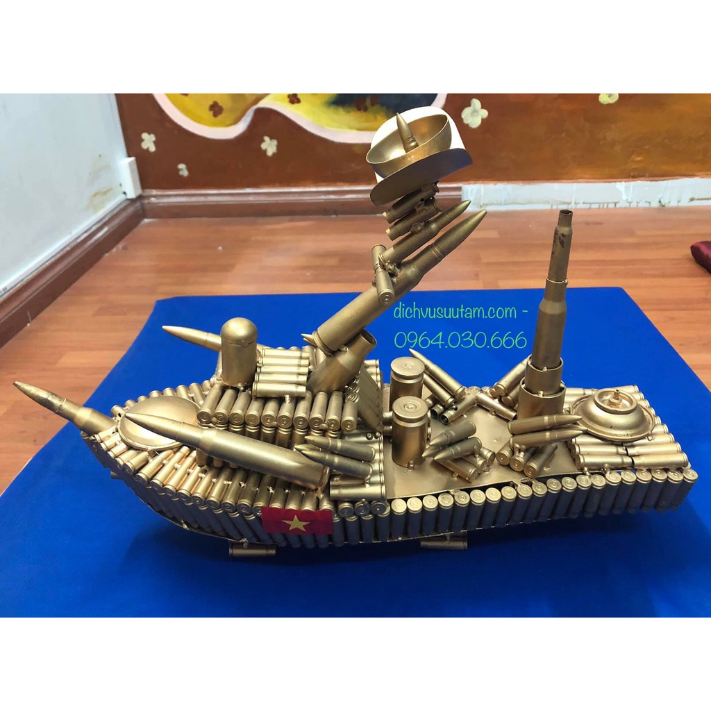 Mô hình vỏ đạn tàu chiến