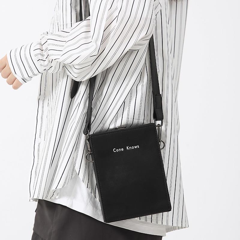 Túi Da Pu Đeo Chéo Phong Cách Hàn Quốc Cho Nam